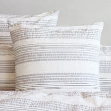 Calliope Cotton Seersucker European Pillowcase